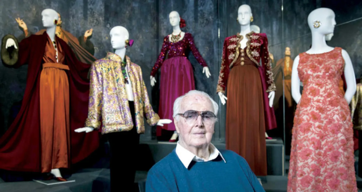 جيفنشي قبل عرض بعنوان «لأودري مع الحب» عام 2016 (إ.ب.أ)