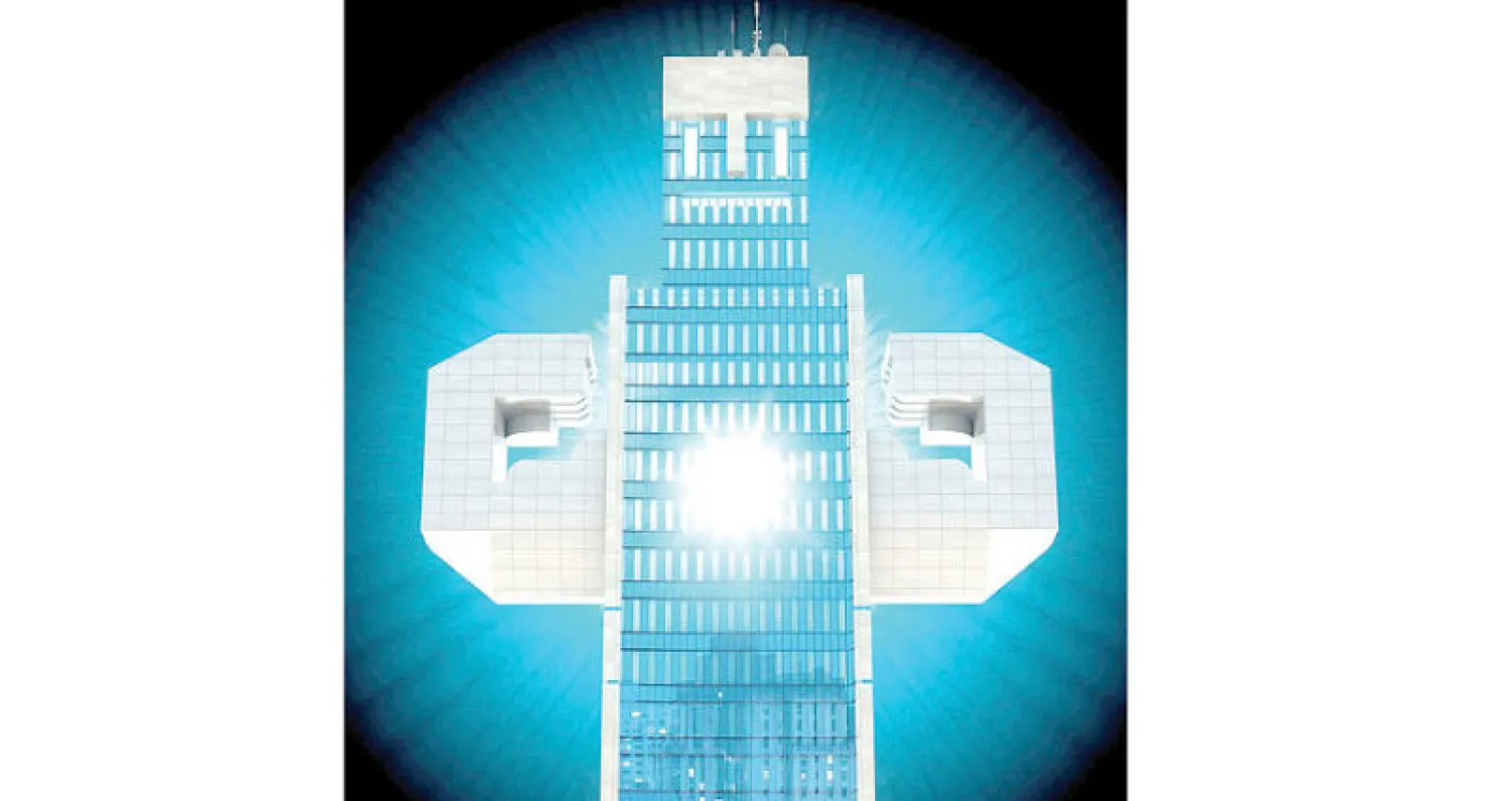 نوافذ ضوئية تحصد الطاقة من الشمس لناطحات السحاب