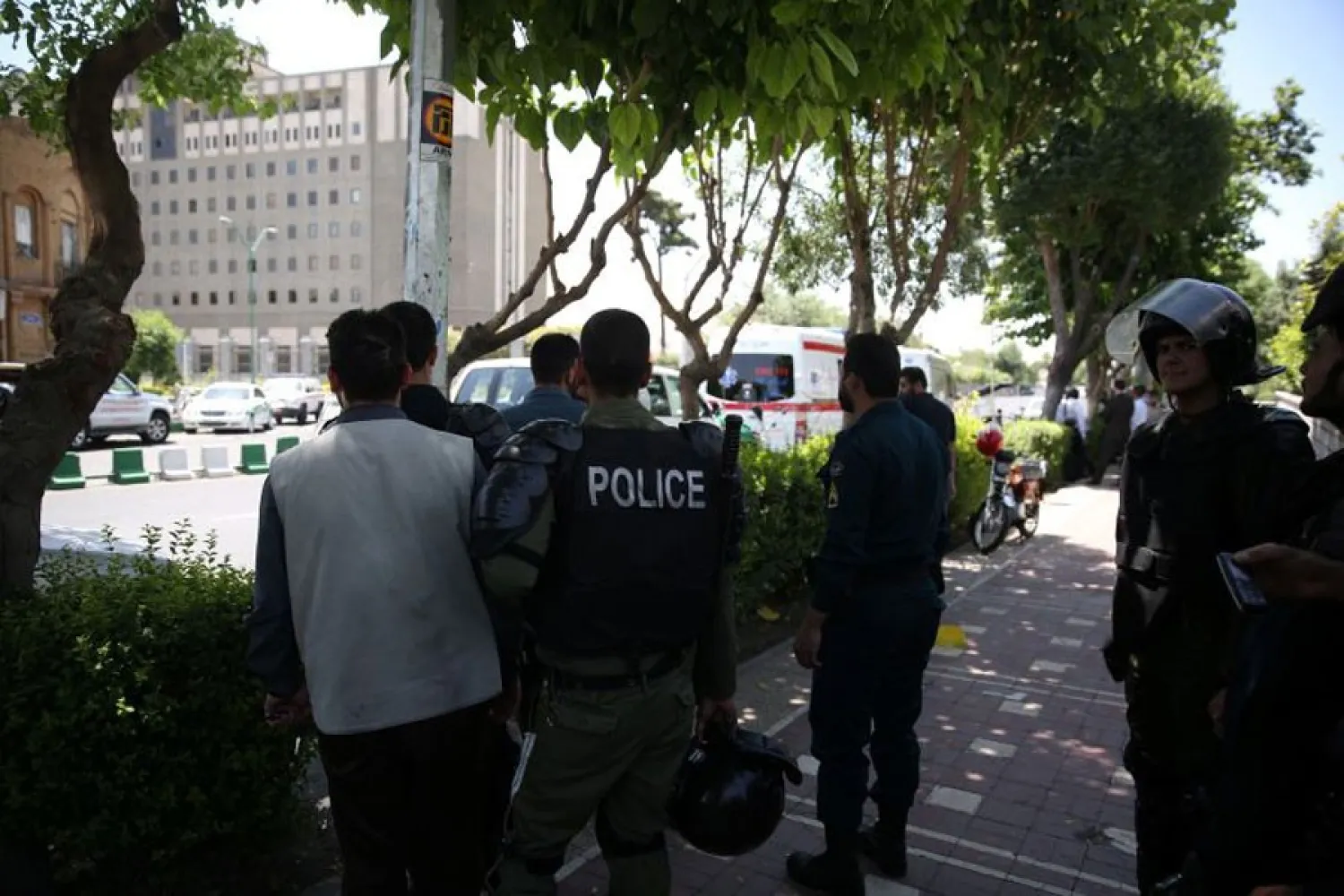 Iranian police. (Reuters)