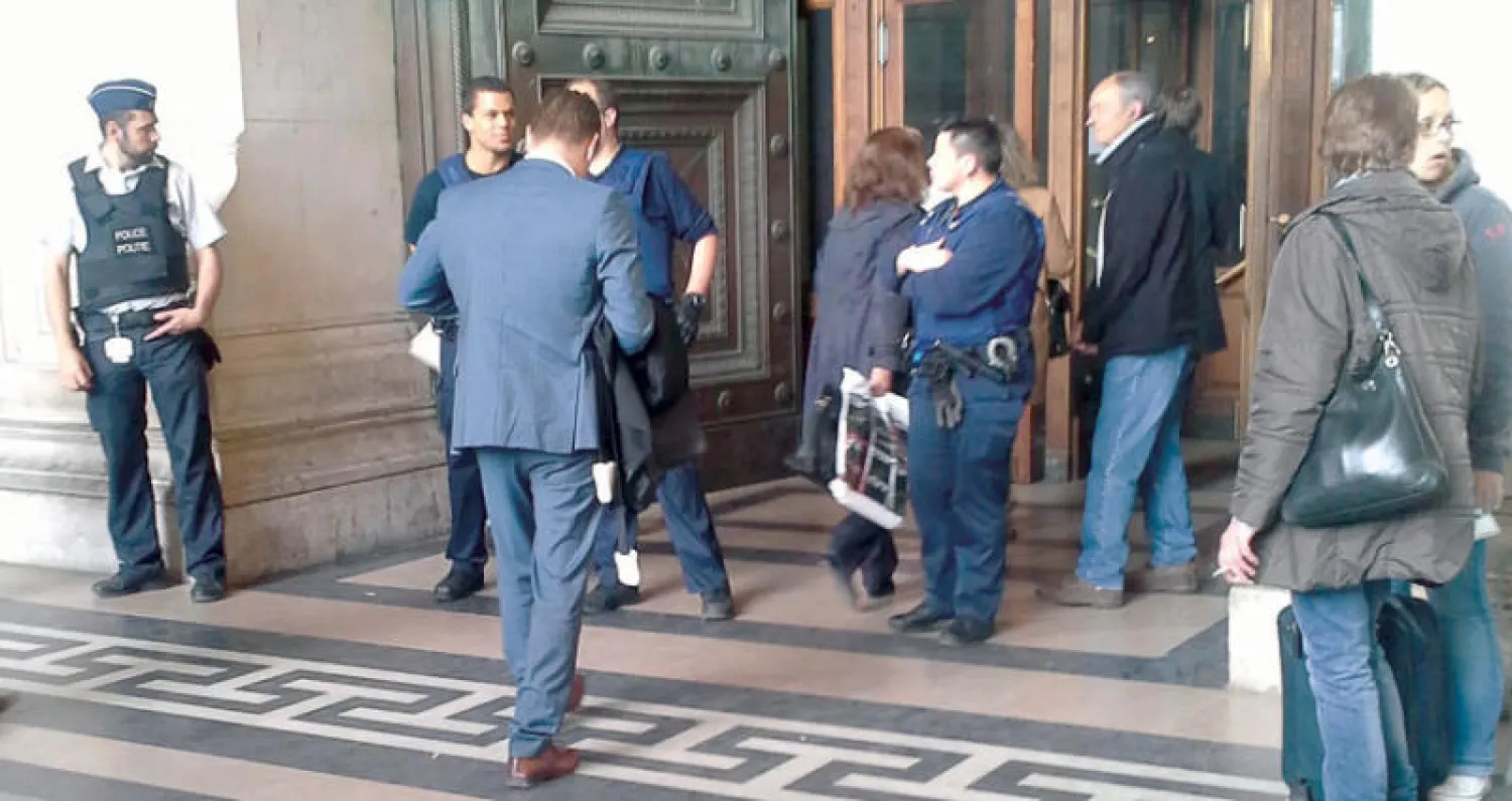 محكمة أنتويرب نظرت قضية «نساء الدواعش» (تصوير: عبد الله مصطفى)