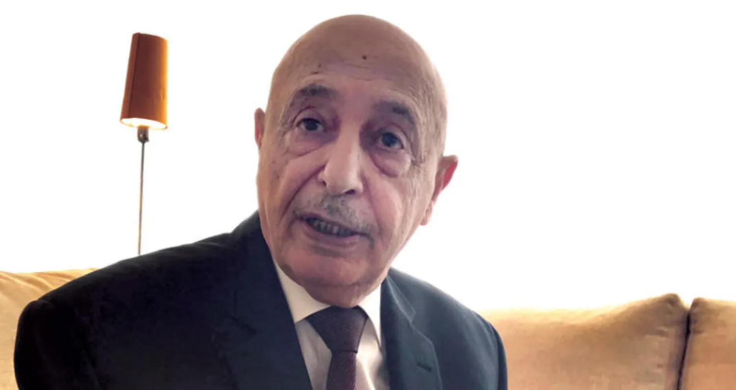 رئيس مجلس النواب الليبي عقيلة صالح («الشرق الأوسط»)