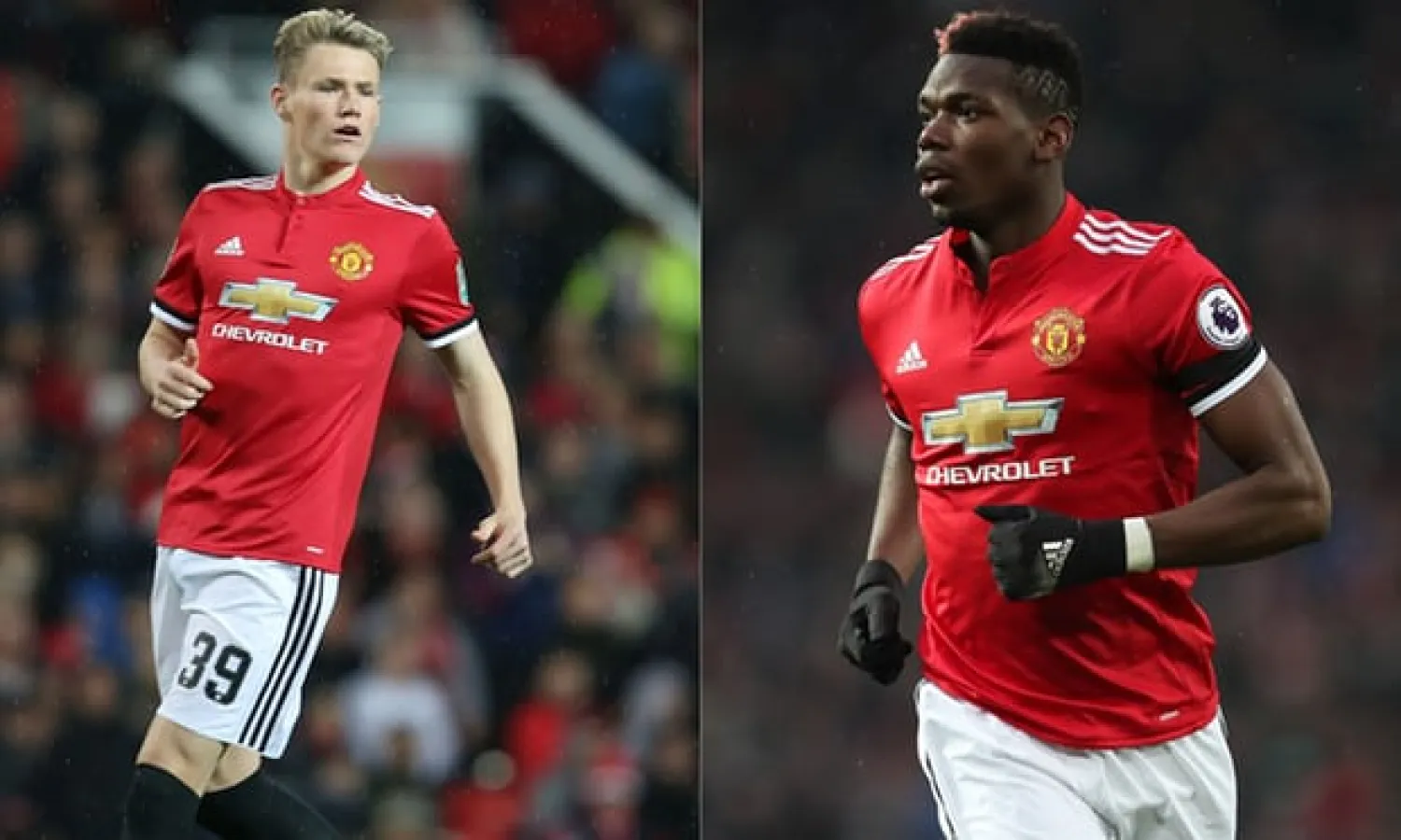  Scott McTominay has the defensive discipline, avoidance of errors and positional nous that José Mourinho loves. Paul Pogba is languishing on the Manchester United bench. Composite: Getty Images
