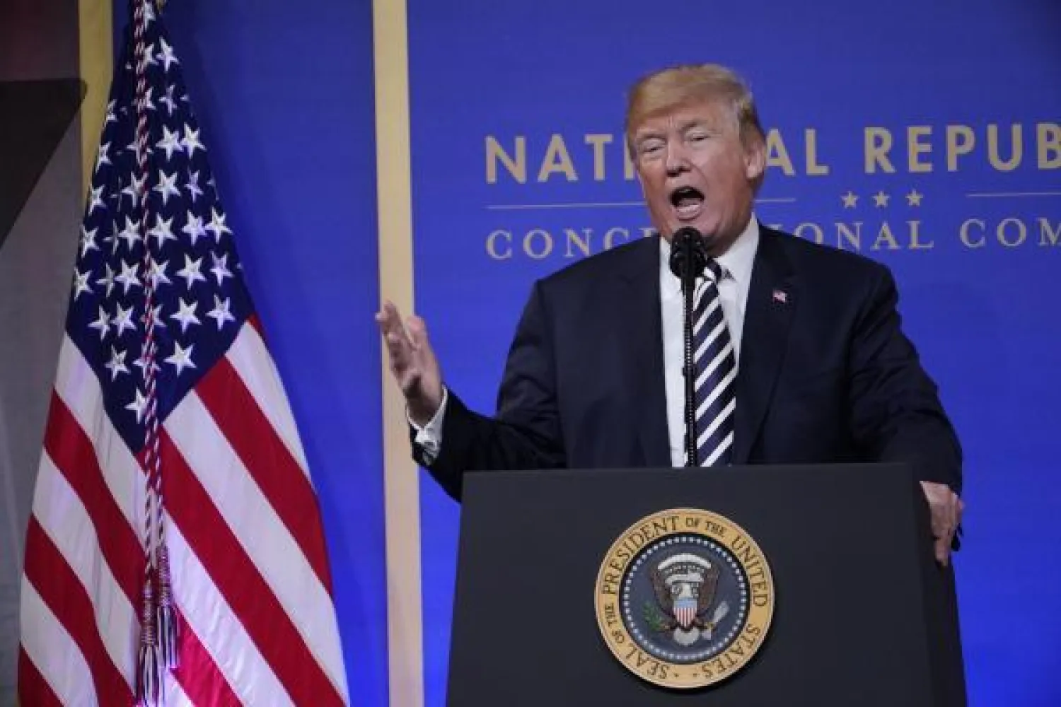 سيعلن ترمب غداً عن الإجراءات التي قرر اتخاذها لمعاقبة الصين على سرقة التكنولوجيا الأميركية (ا.ف.ب)