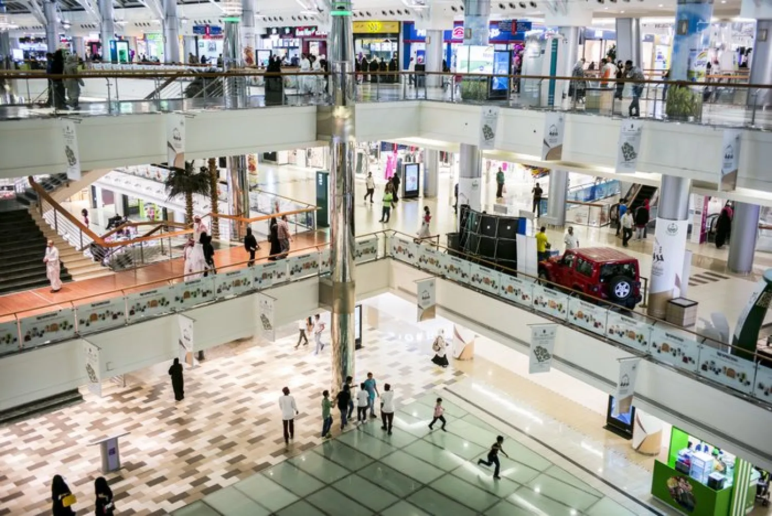 A general view of the Red Sea Mall on April 07, 2016 in Jeddah, Saudi Arabia. David Degner—Getty Images
