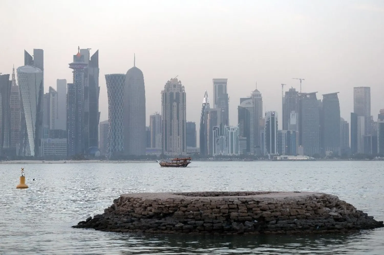 A general view of Doha, Qatar. (AFP)