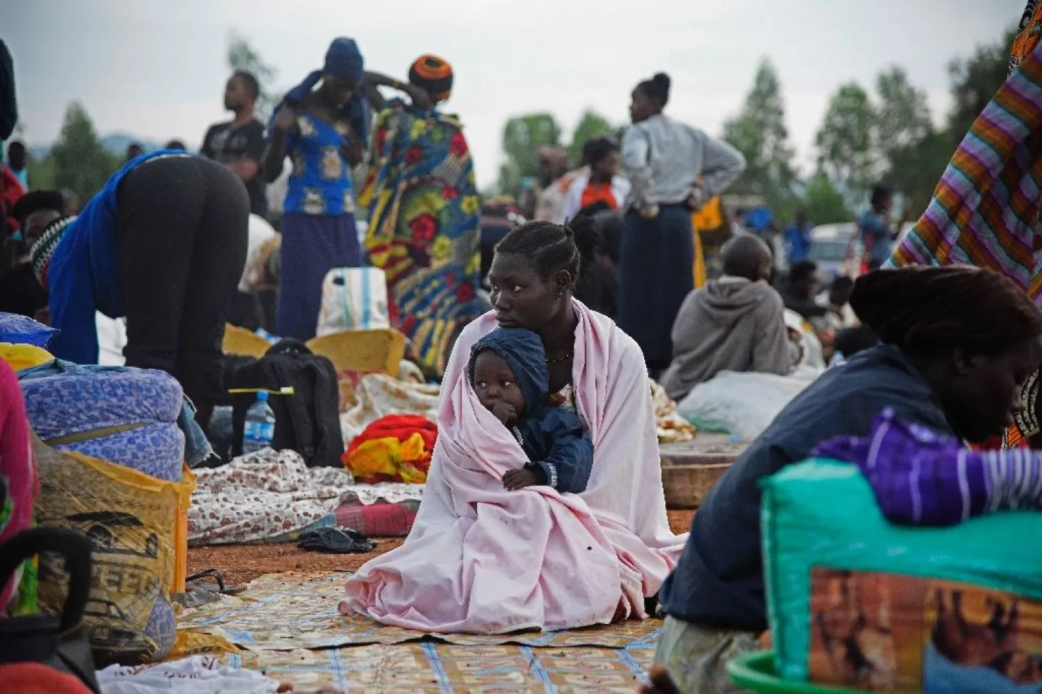 Refugees from South Sudan. (AFP)