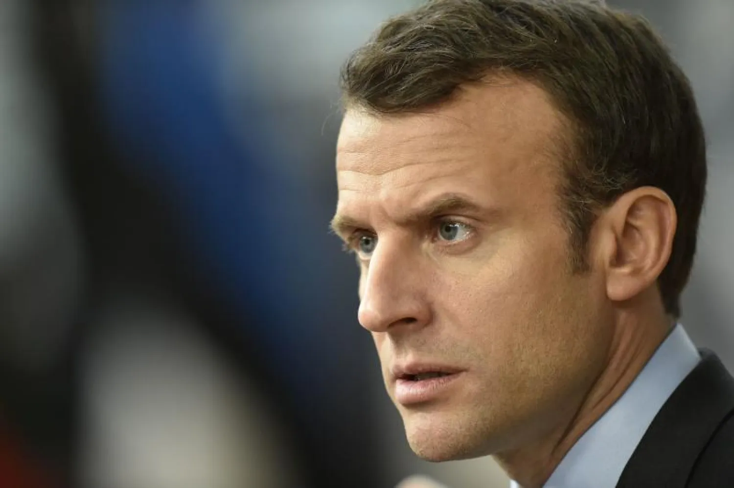 الرئيس الفرنسي إيمانويل ماكرون (أ.ف.ب)