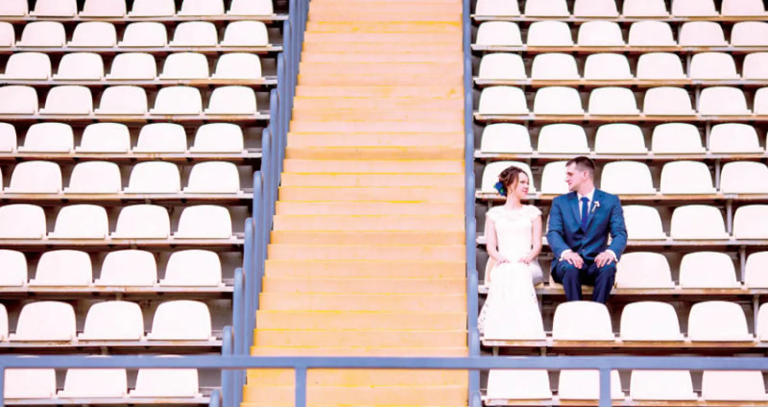 ملعب كرة قدم في إيطاليا يفتح أبوابه أمام حفلات الزفاف