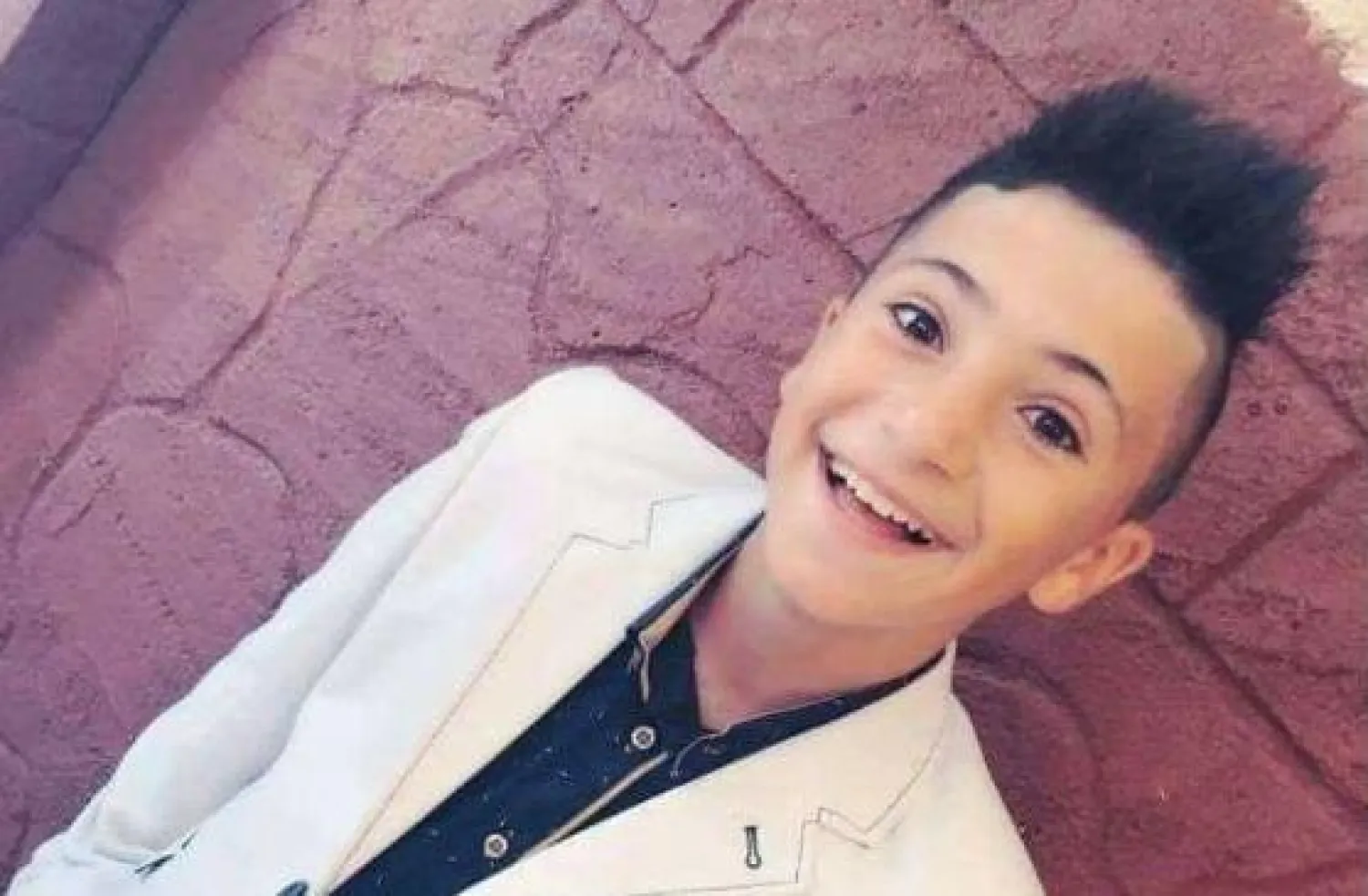 صورة متداولة على تويتر للطفل عبد الرؤوف البلعاوي