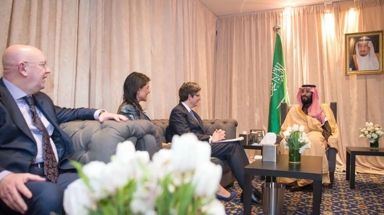 The crown prince reaffirmed Saudi Arabia’s commitment to the Charter of the United Nations. SPA