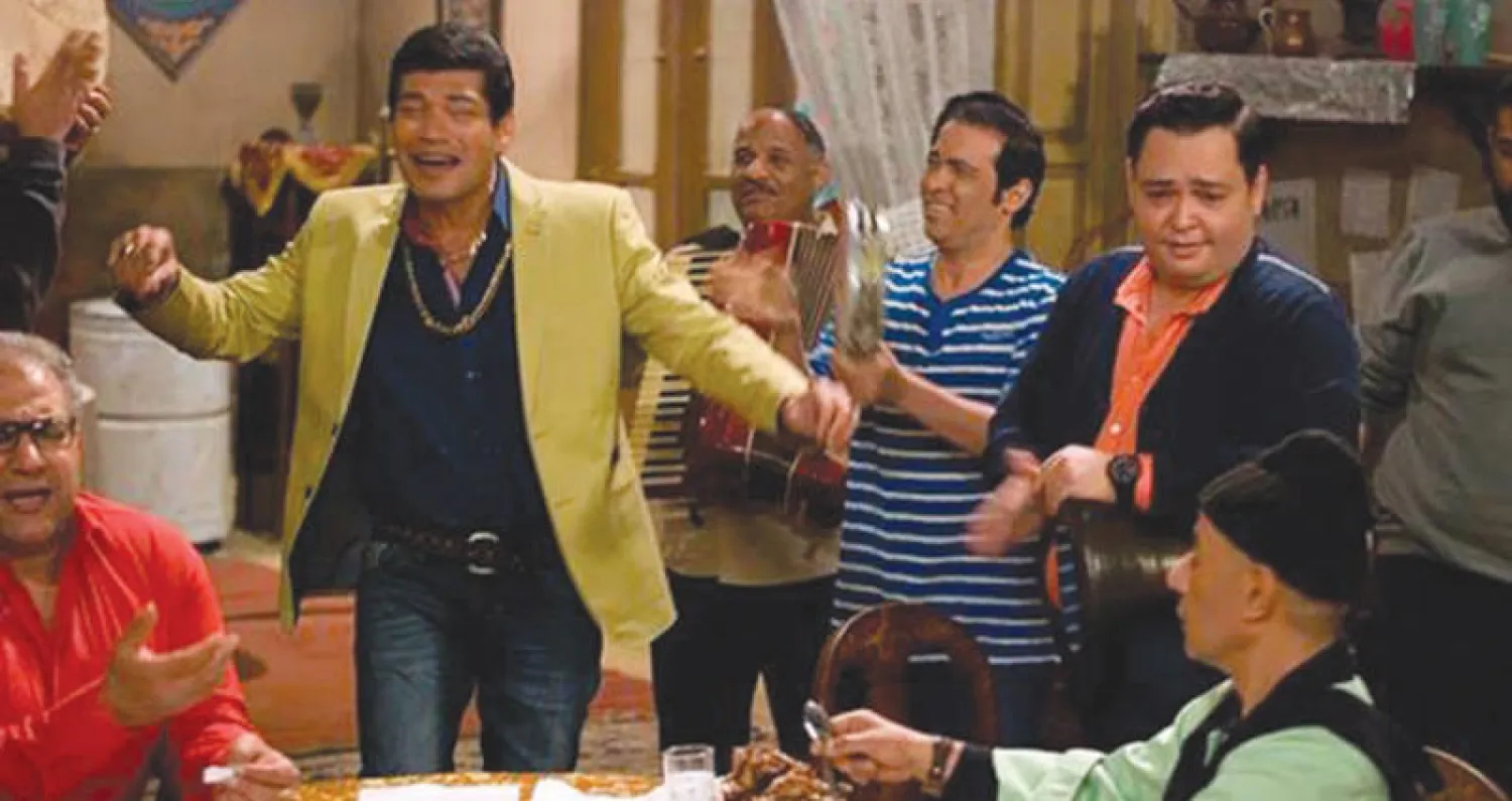 باسم سمرة في إحدى حلقات مسلسل الكيف