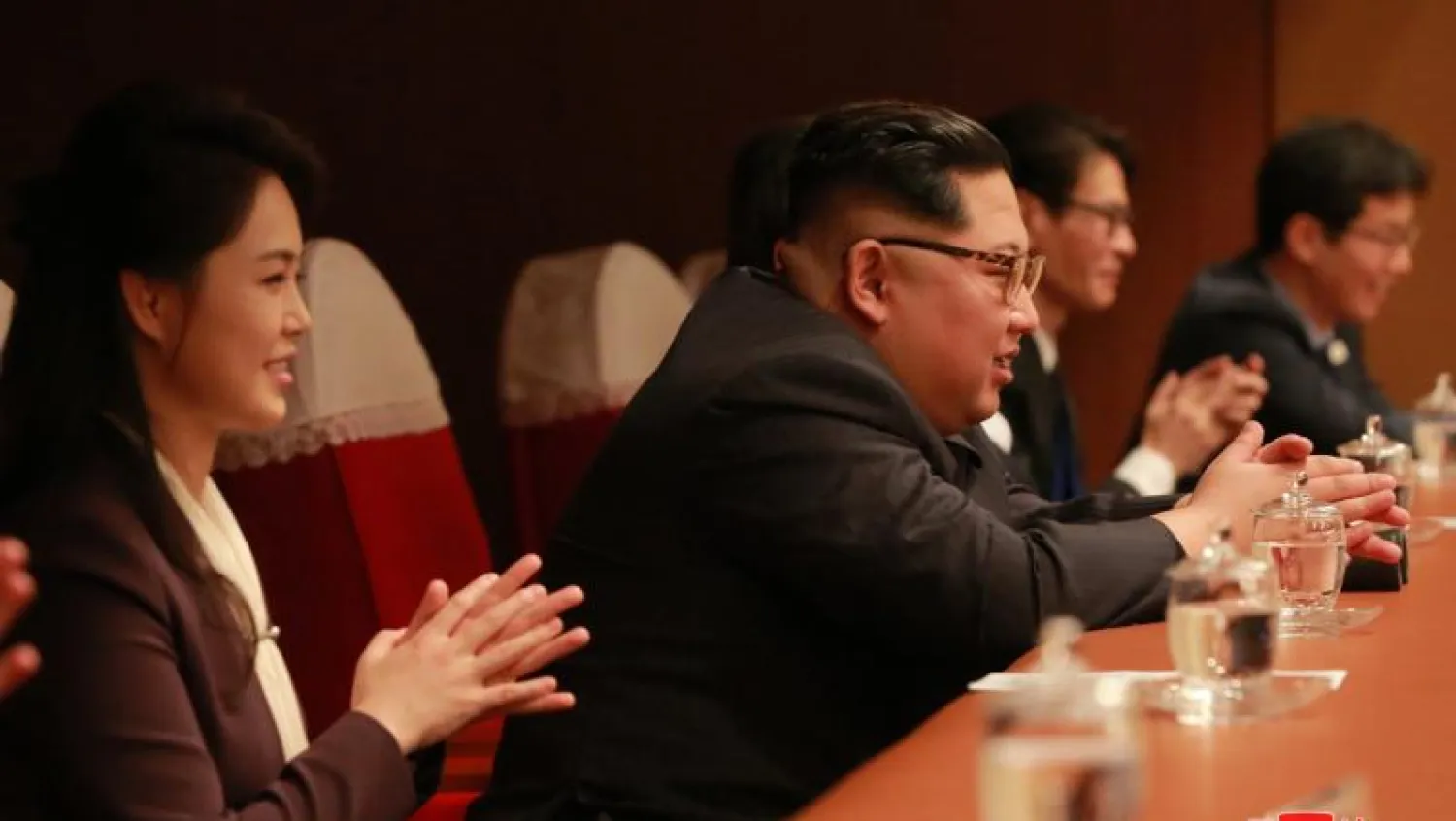 كيم جونغ أون عبر عن «تأثره العميق» بالحفل الموسيقي الكوري الجنوبي