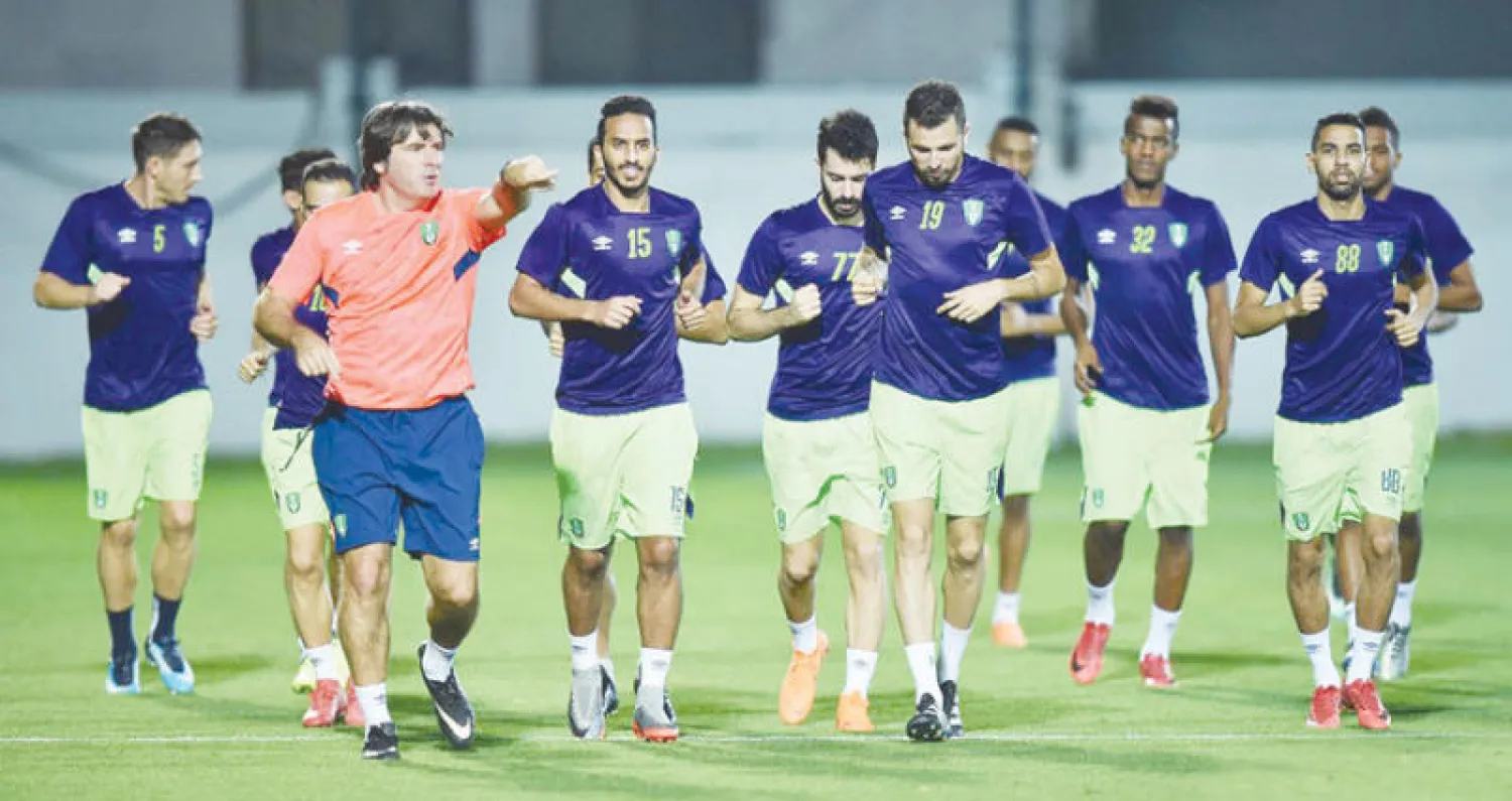 تدريبات الأهلي الأخيرة استعداداً للقاء تراكتور الإيراني (المركز الإعلامي بالنادي الأهلي)