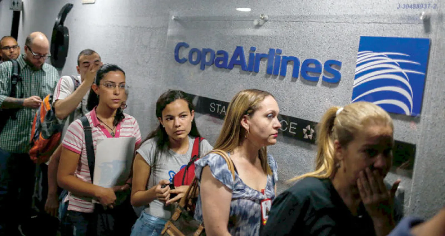 جاء التعليق رداً انتقامياً على عقوبات مالية فرضتها بنما على شركات وحوالى 50 مسؤولاً فنزويلاً كبيراً بينهم الرئيس نيكولاس مادورو (إ.ب.أ)