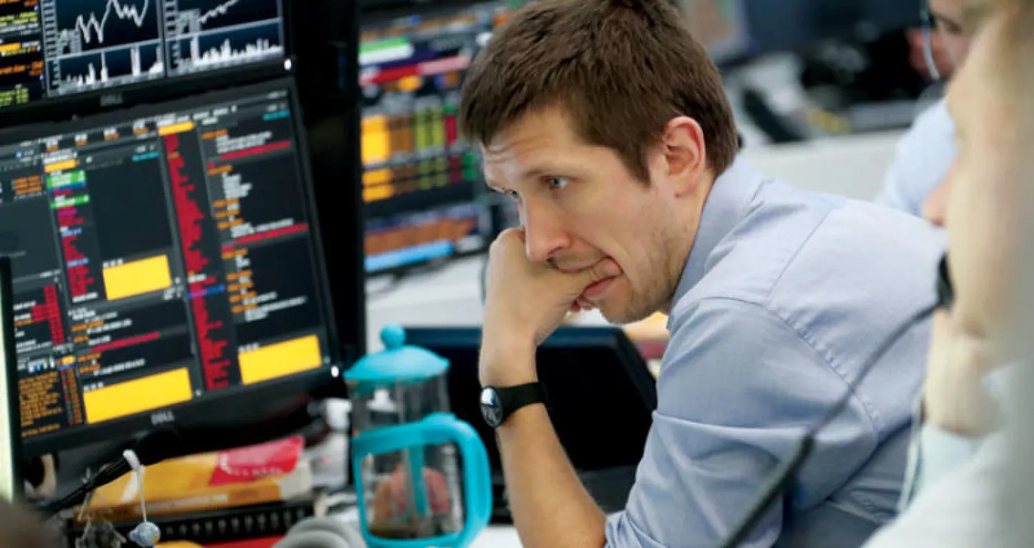 انخفض الروبل الروسي إلى أدنى مستوي خلال عام 2018 وسجلت مؤشرات البورصات الرئيسية في موسكو تراجعا حاداً (غيتي)