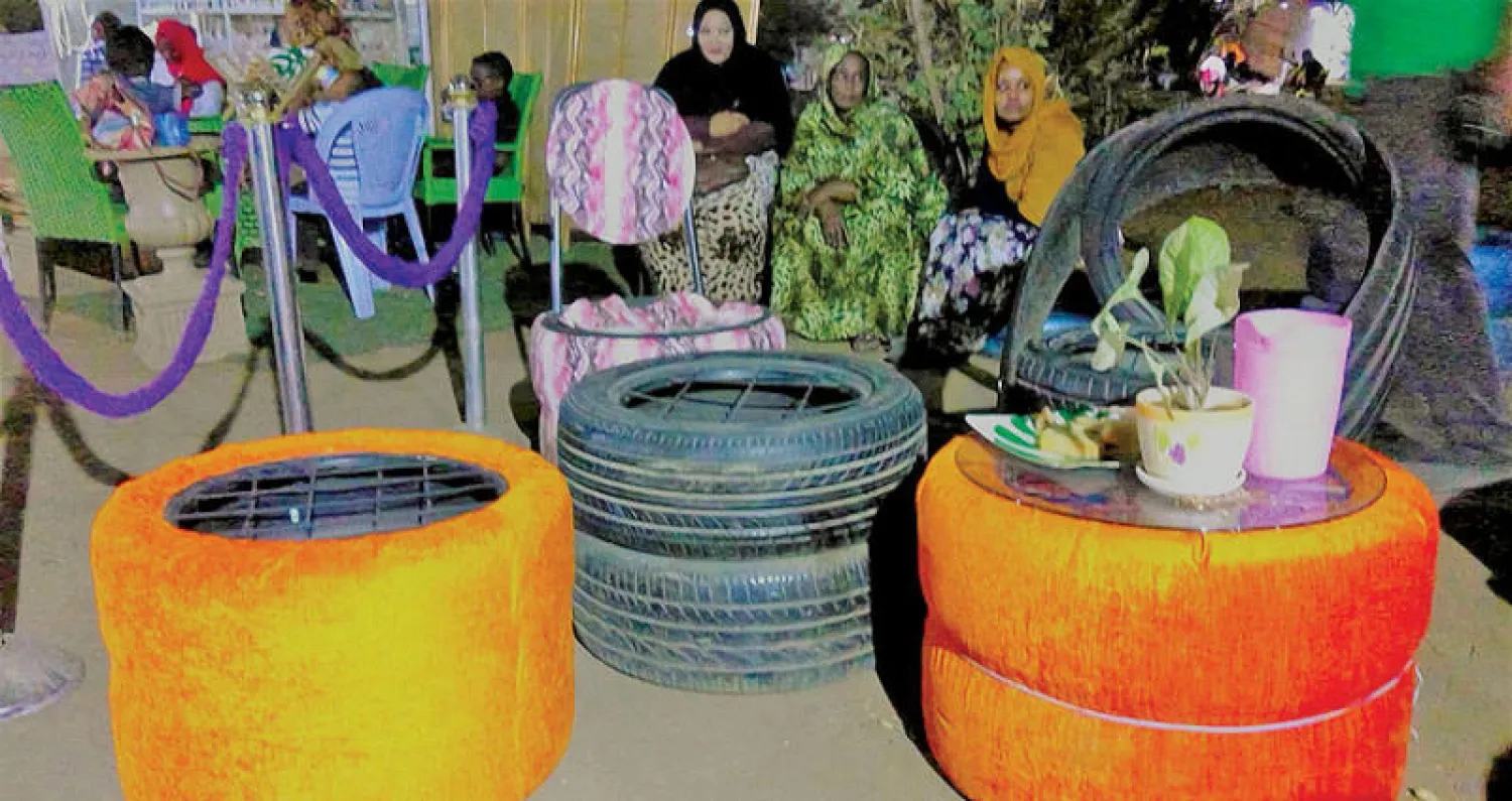 منتجات مصنوعة من الإطارات