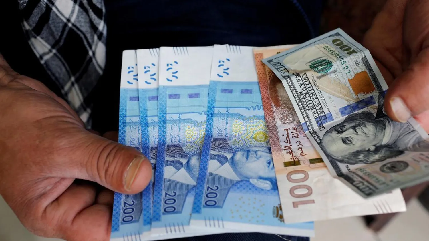  Morocco's currency. Reuters