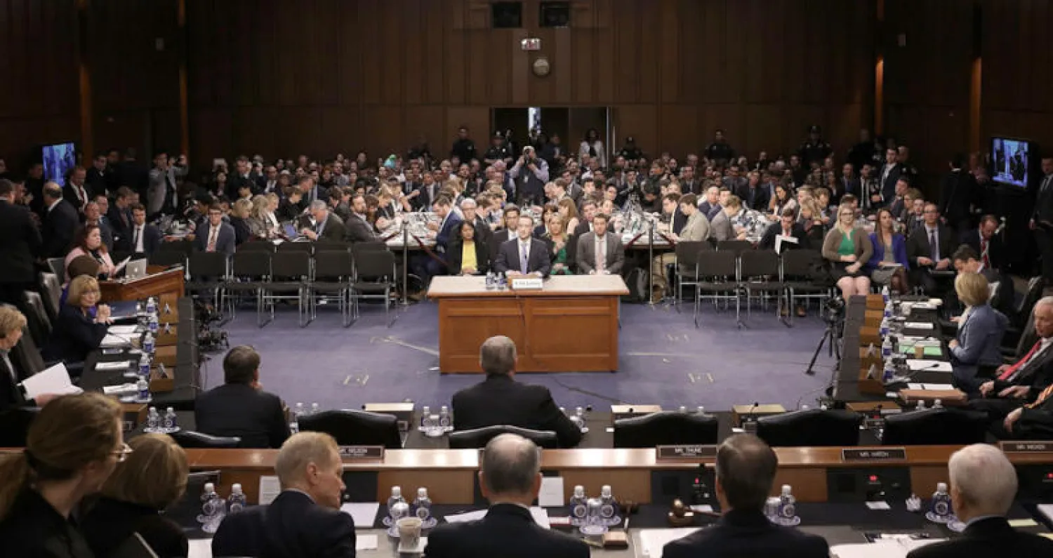 مارك زوكربيرغ مؤسس شركة «فيسبوك» (أ.ف.ب)