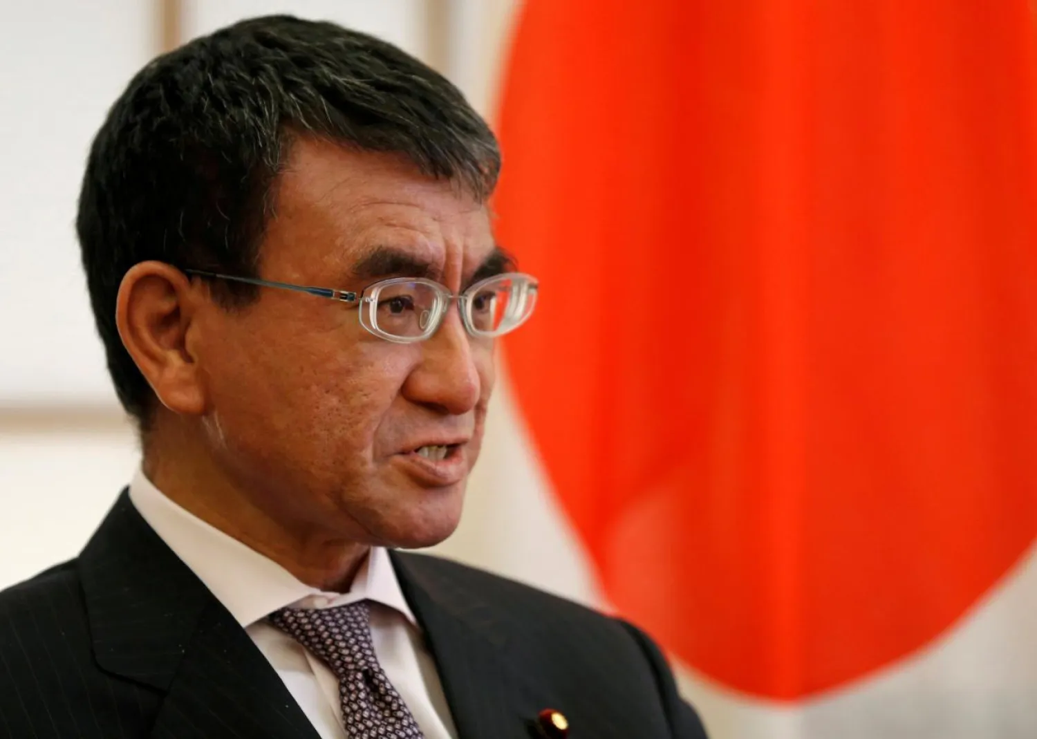 Japan's Foreign Minister Taro Kono. (Reuters)