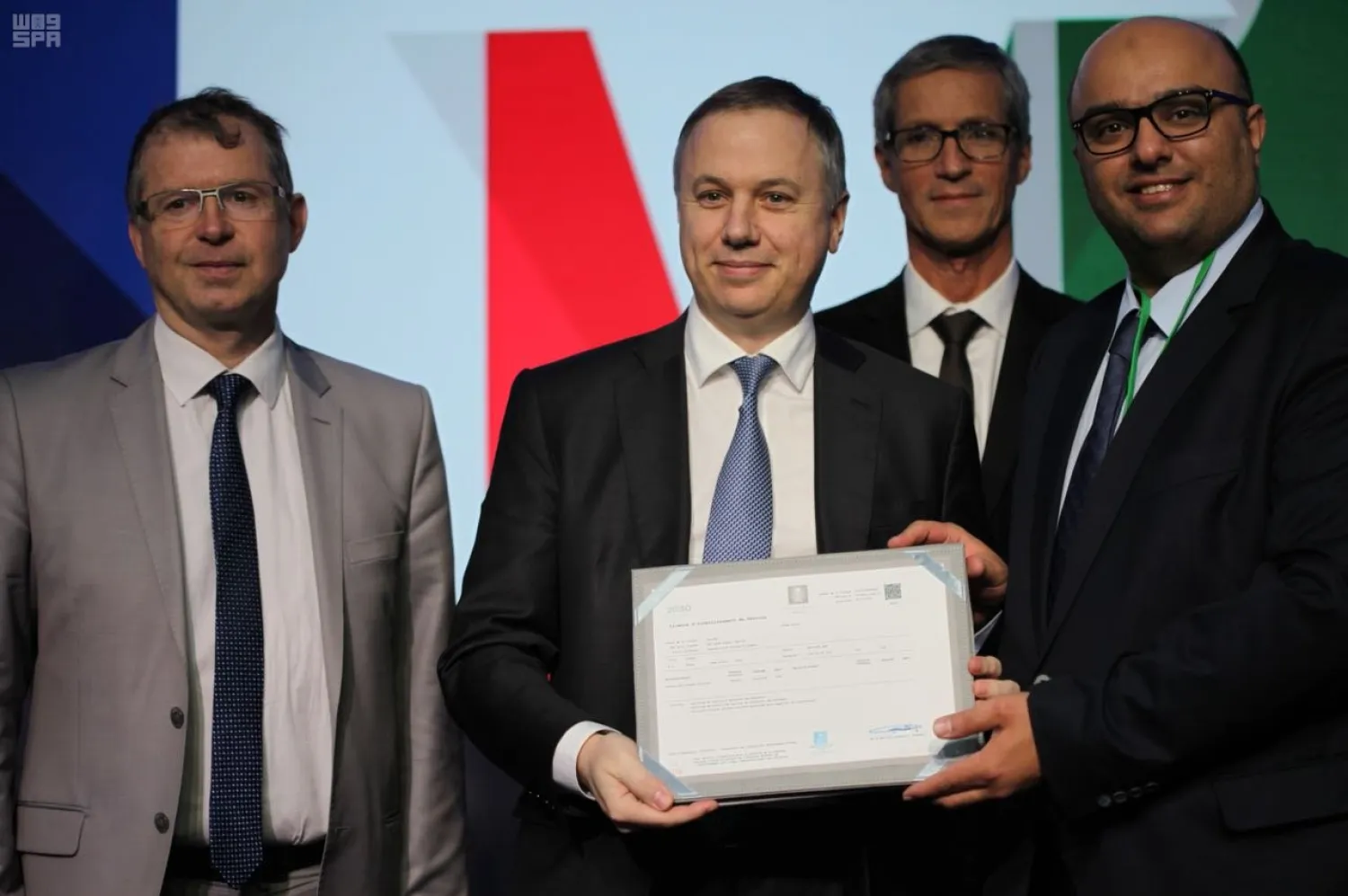 SAGIA grants investment licenses for four French companies. (SPA)