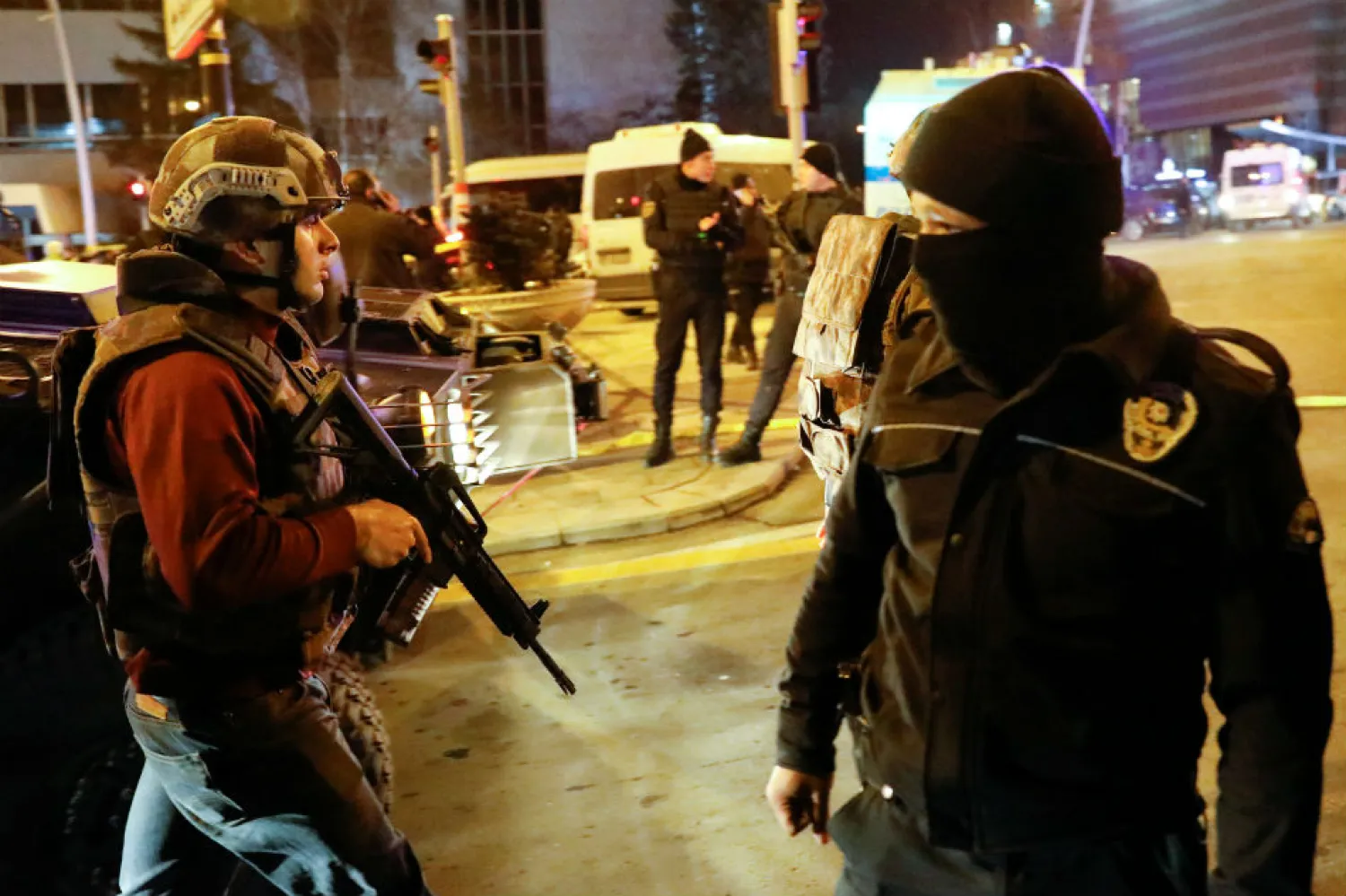 Turkish police. (Reuters)