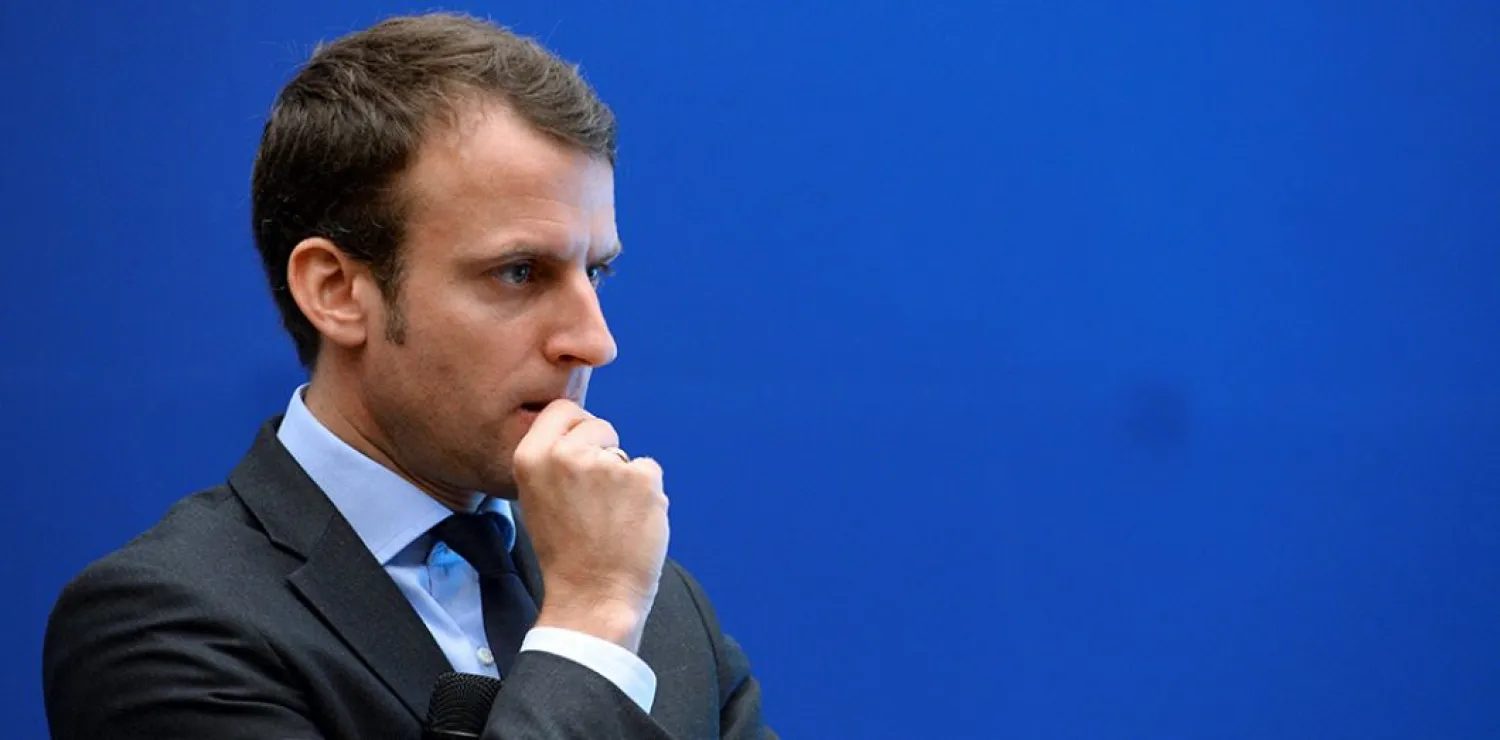 French President Emmanuel Macron. (AFP)