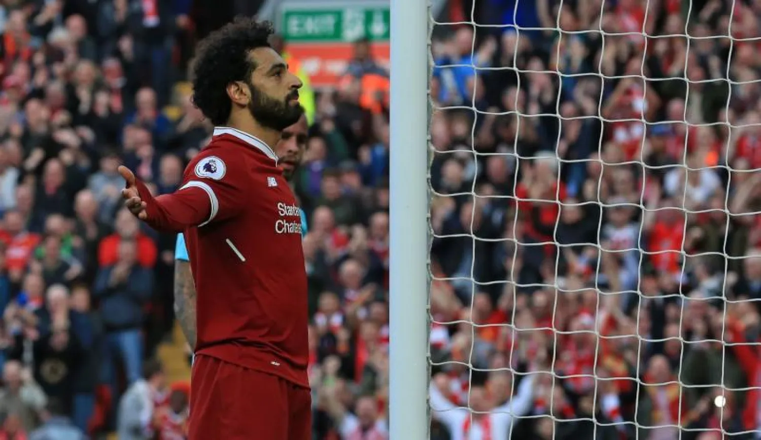 محمد صلاح لاعب ليفربول الإنجليزي (أ.ف.ب)