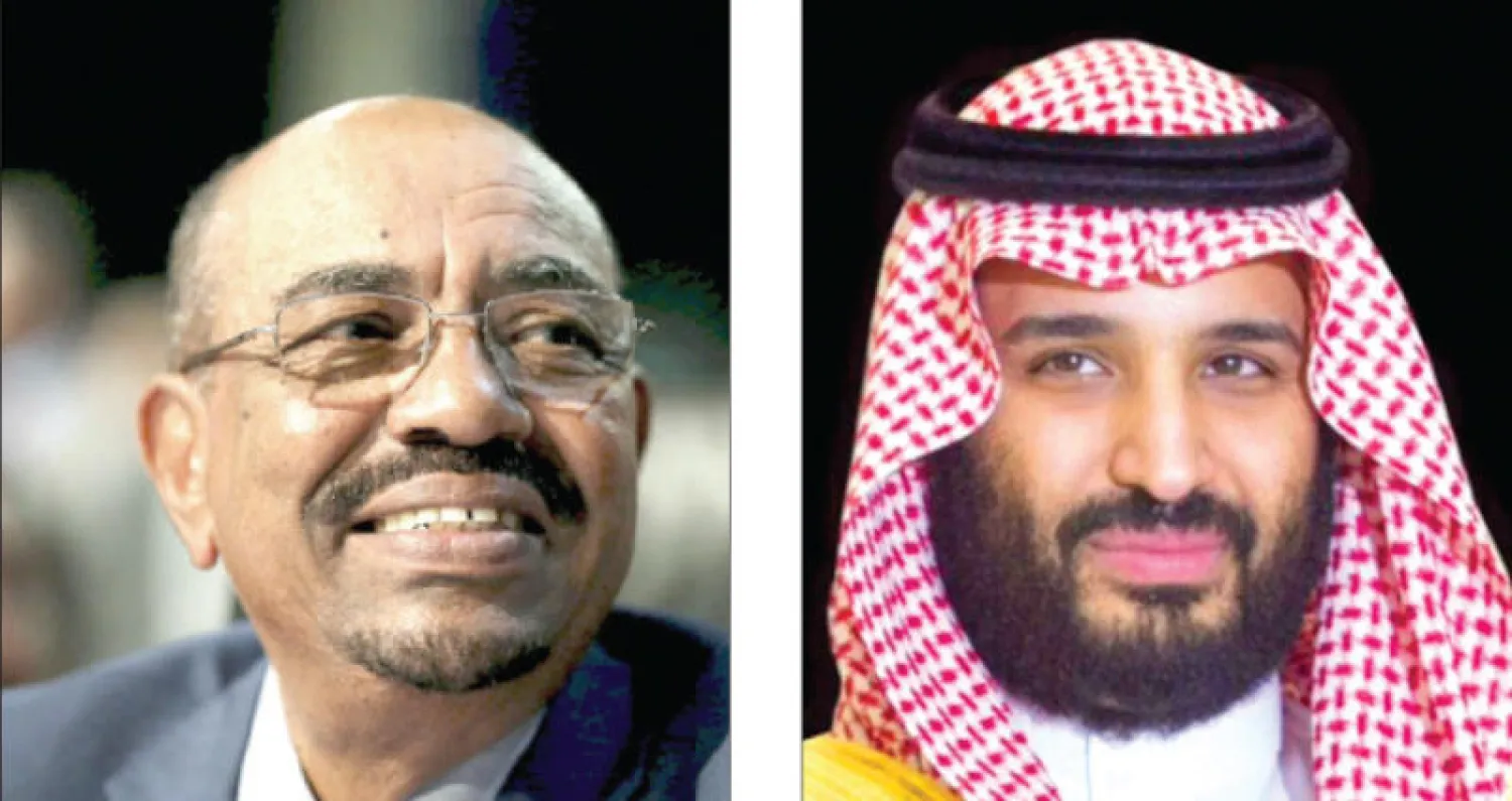 ولي العهد السعودي يتلقى اتصالاً هاتفياً من الرئيس السوداني
