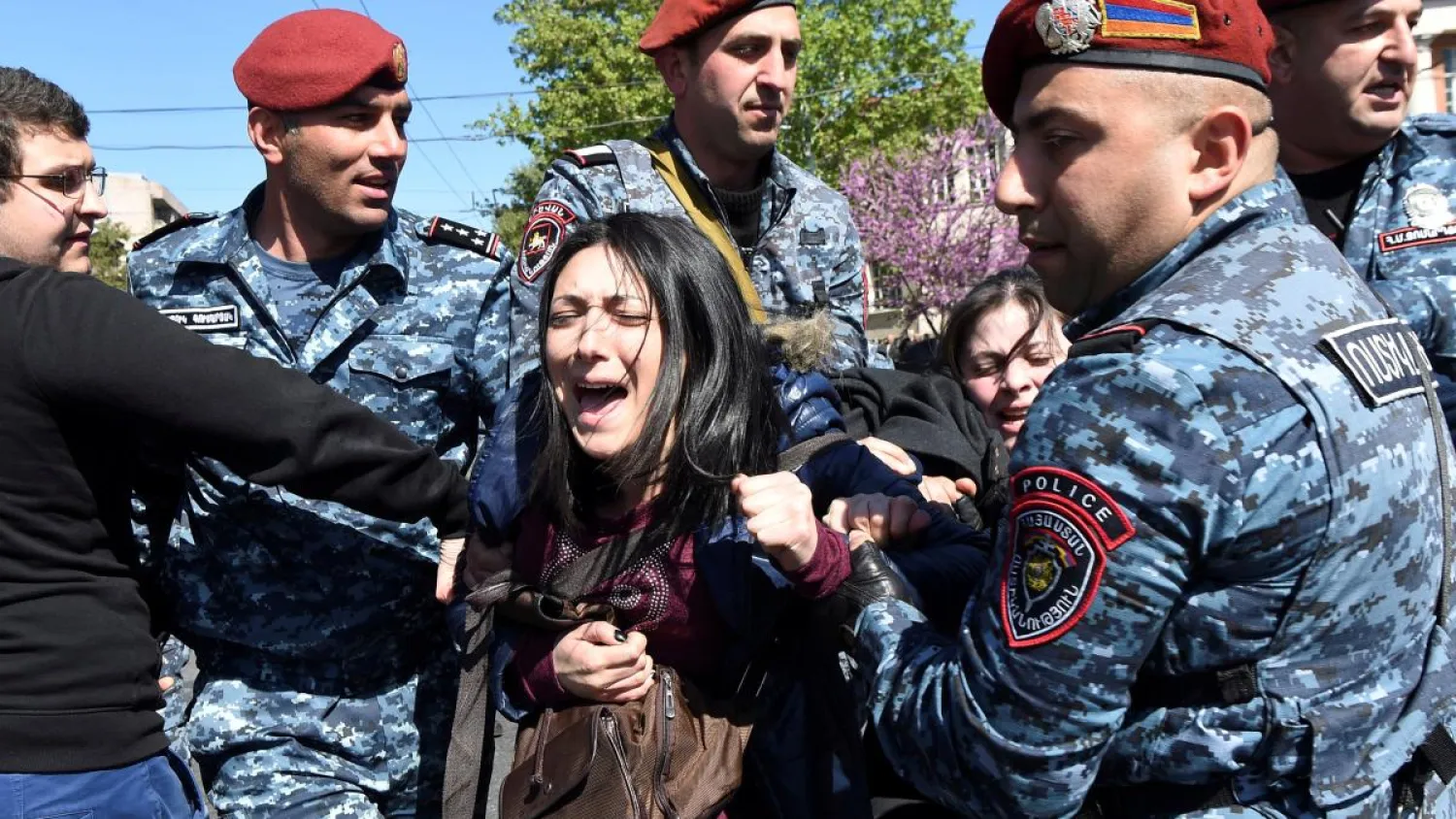 Dozens arrested in anti-government protests in Armenia. (Reuters)