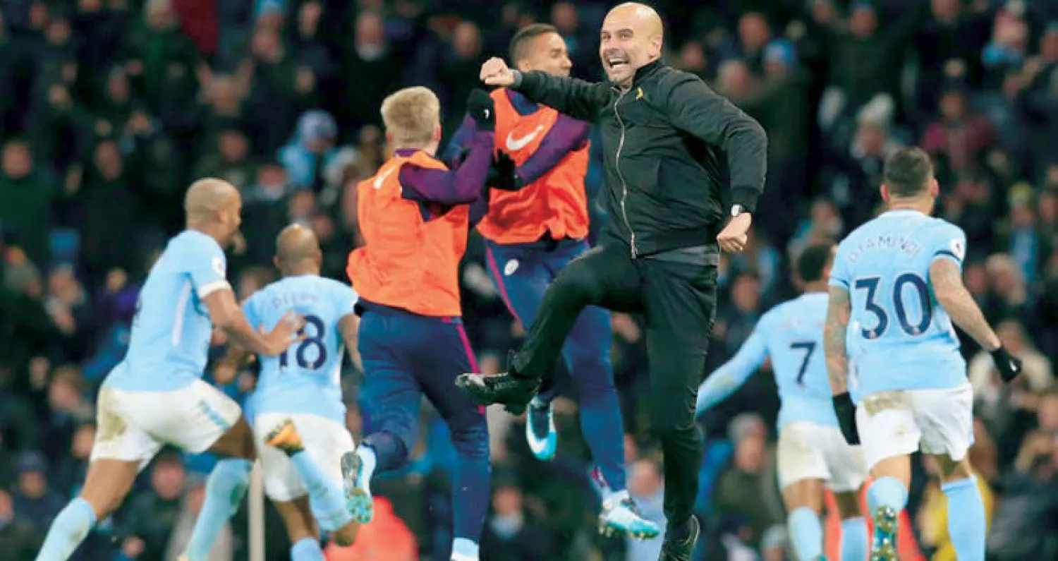 فوز مانشستر سيتي بلقب الدوري الانجليزي كان متوقعا بعد البداية الرائعة