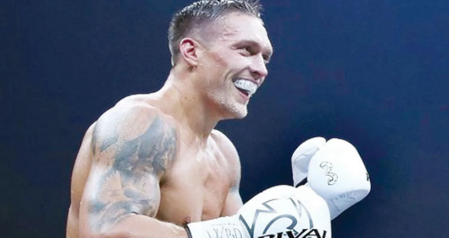 الملاكم ألكسندر أوسيك («الشرق الأوسط»)