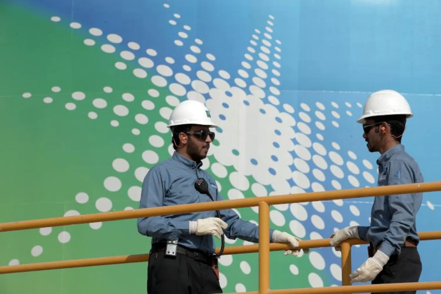 أحدى مشاريع أرامكو السعودية («الشرق الأوسط»)