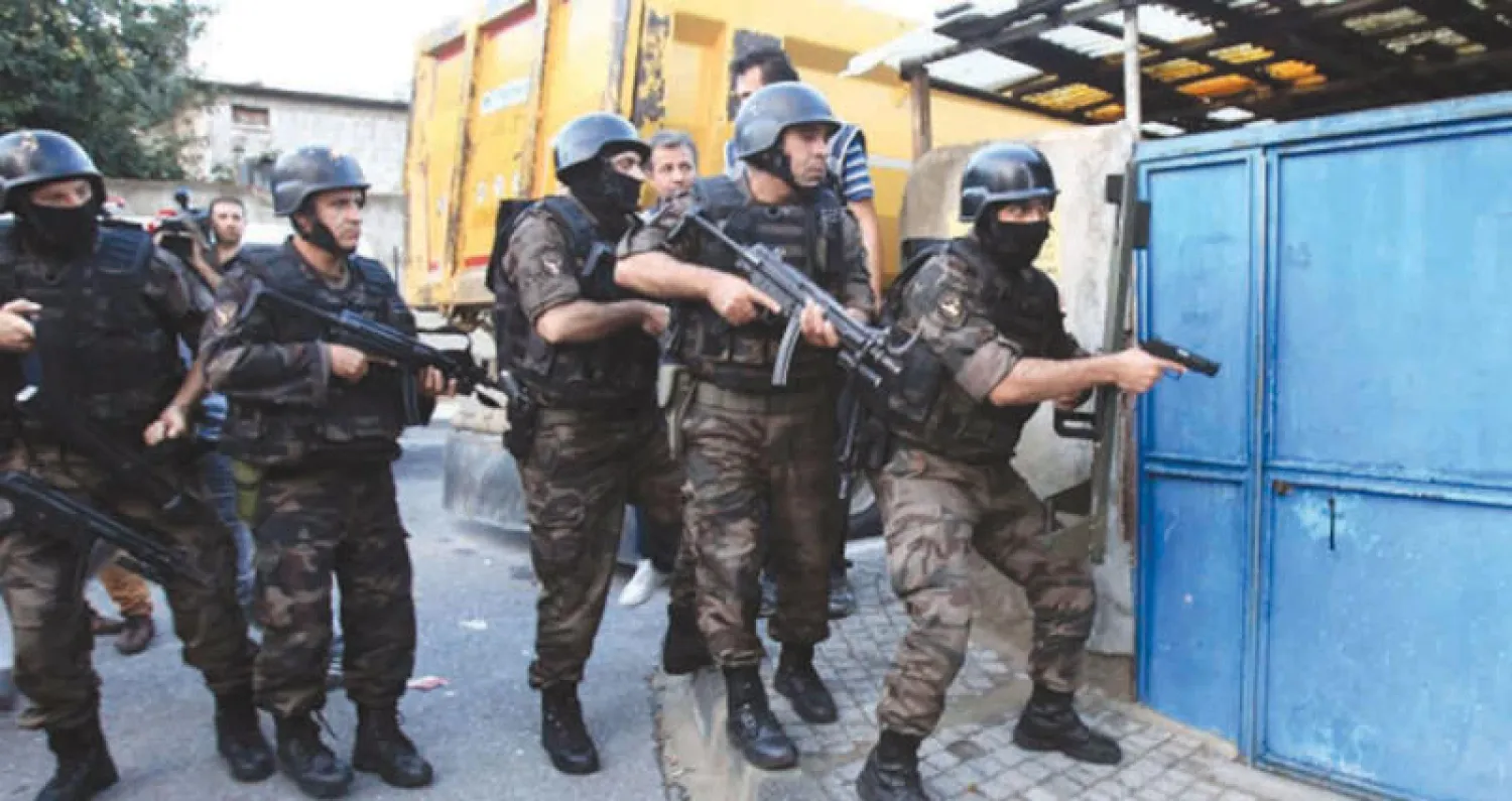 قوات الأمن التركية تداهم أحد مواقع «داعش» («الشرق الأوسط»)