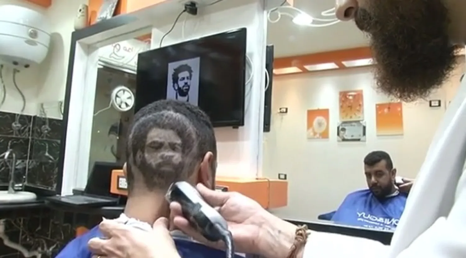 The image of Mohamed Salah has adorned murals, traditional lanterns and the even haircuts back in his native Egypt. (Reuters)