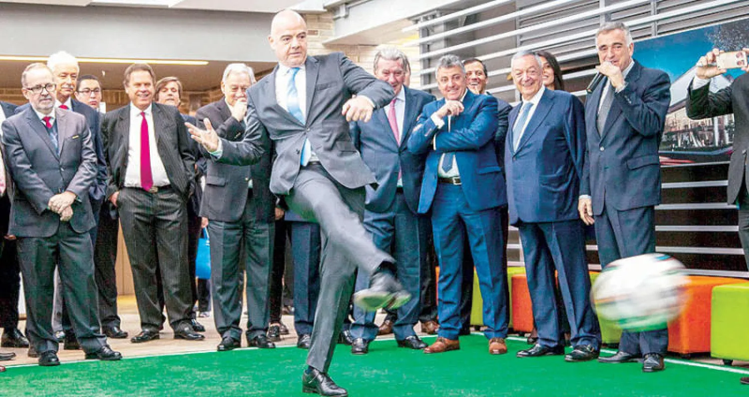 إنفانتينو في وضع حرج بسبب تصريحات الرئيس الأميركي ترمب المتزايدة  وإصراره على عدم تصويت الدول للمغرب («الشرق الأوسط»)