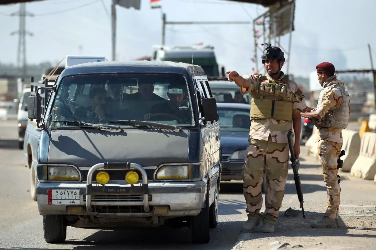 ISIS killed eight civilians in a town north of Baghdad. (AFP)