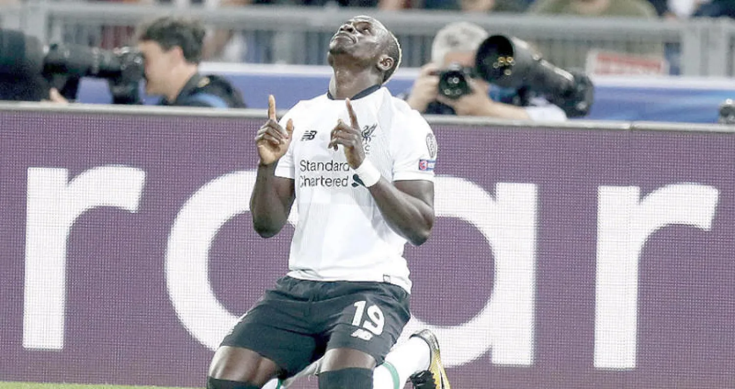 ماني عزز رصيد هجوم ليفربول (إ.ب.أ)