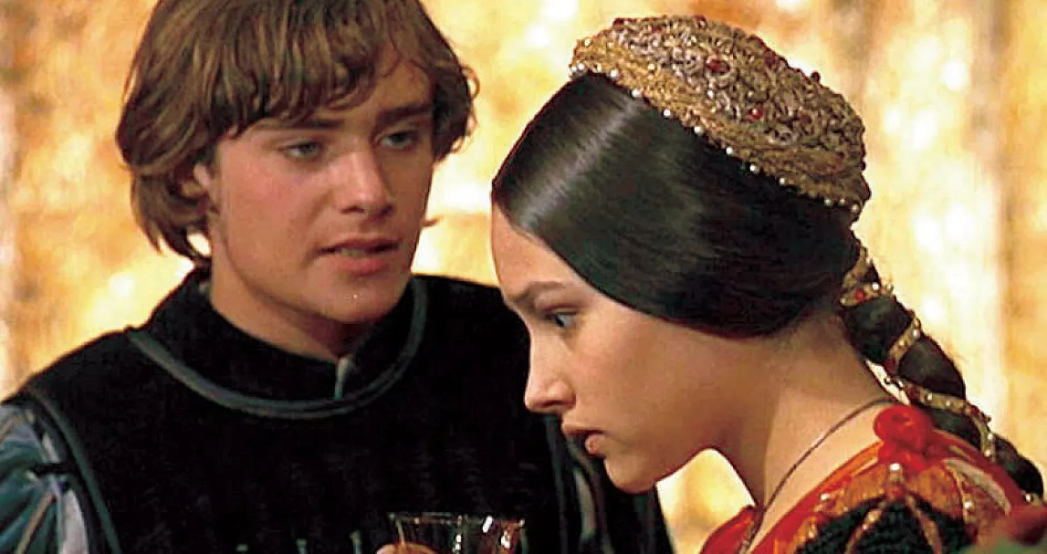 من فيلم زيفريللي «روميو وجولييت»