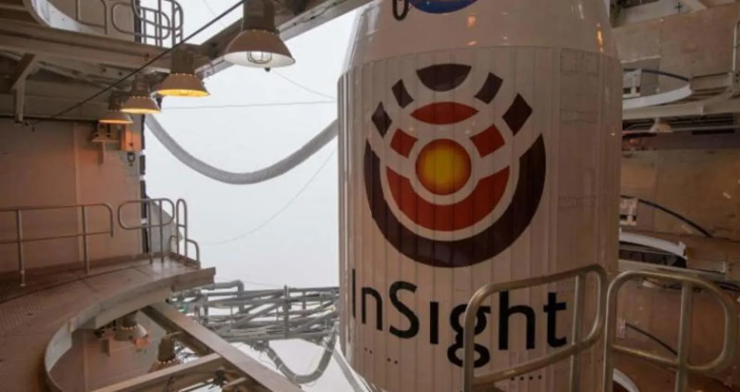 صاروخ من طراز أطلس 5 انطلق من قاعدة فاندنبيرغ الجوية في ولاية كاليفورنيا الى المريخ (أ.ف.ب)