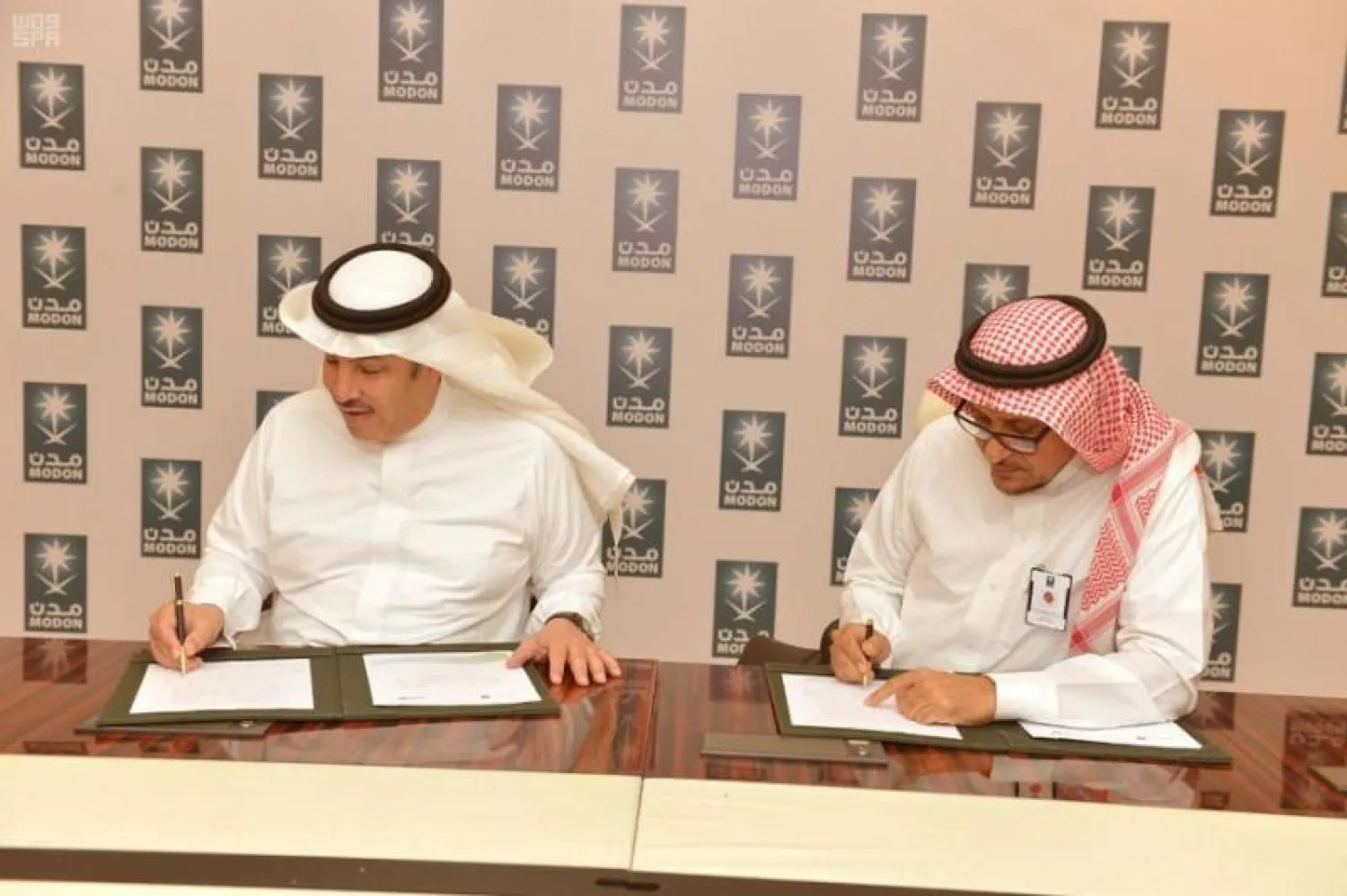 جانب من توقيع الاتفاقية (واس)