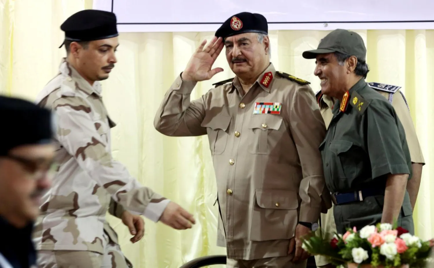 Libyan National Army commander Khalifa Haftar. (Reuters)