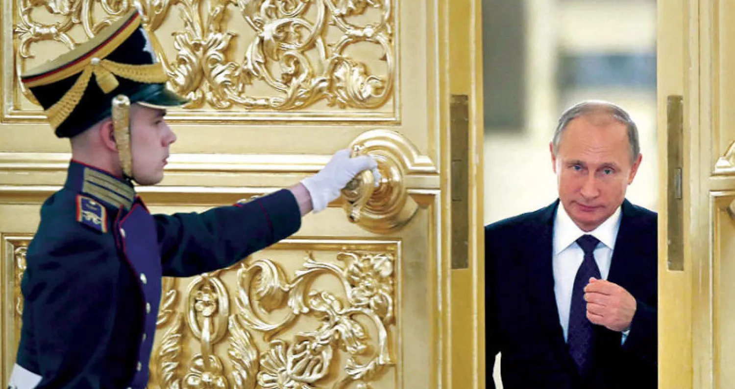 الرئيس الروسي فلاديمير بوتين سيركز في فترته الرئاسية الأخيرة على تحديات التنمية الاقتصادية (رويترز)