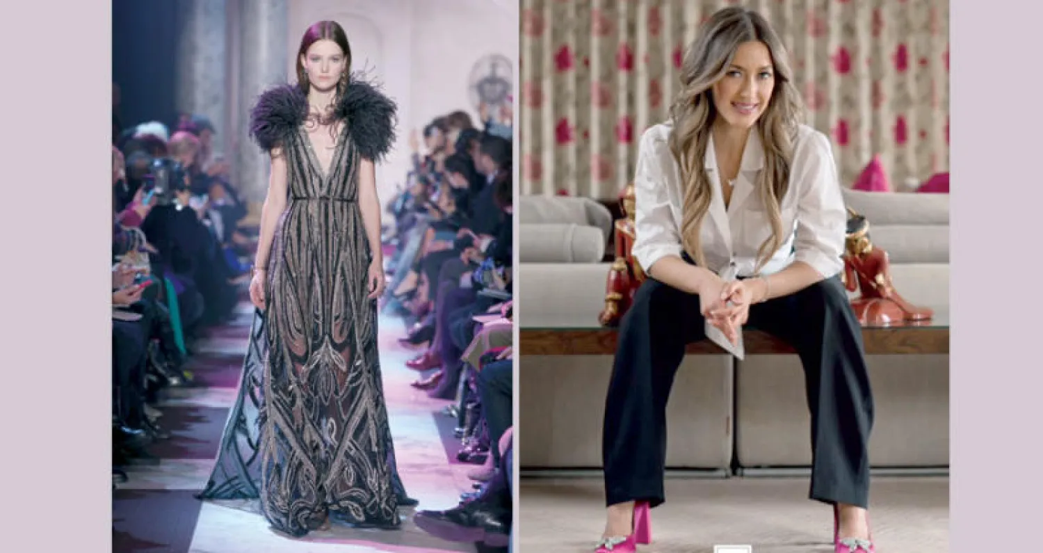 أرونا سيث  -  إيلي صعب مصممي المفضل من دون منازع