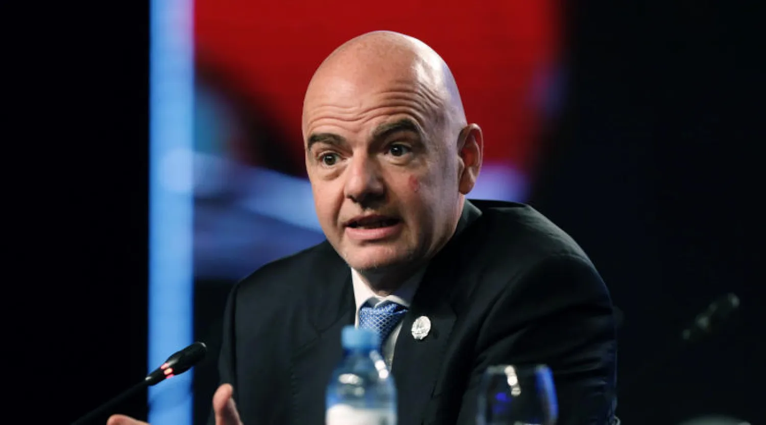 رئيس الفيفا جياني إنفانتينو (أ.ب)