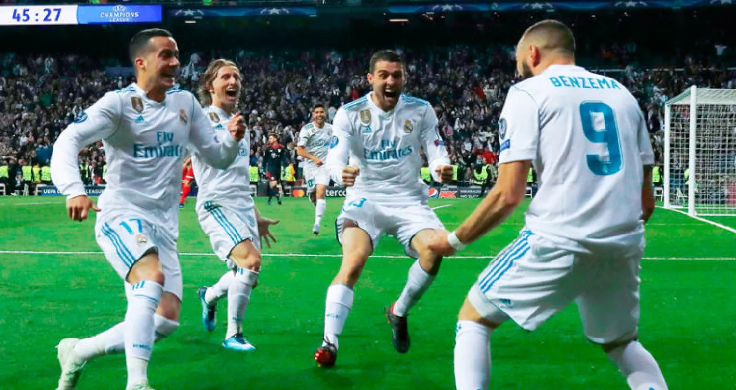 الريـال يتأهل إلى نهائي دوري الأبطال بعد تخطي بايرن في مباراة الإياب (أ.ف.ب)