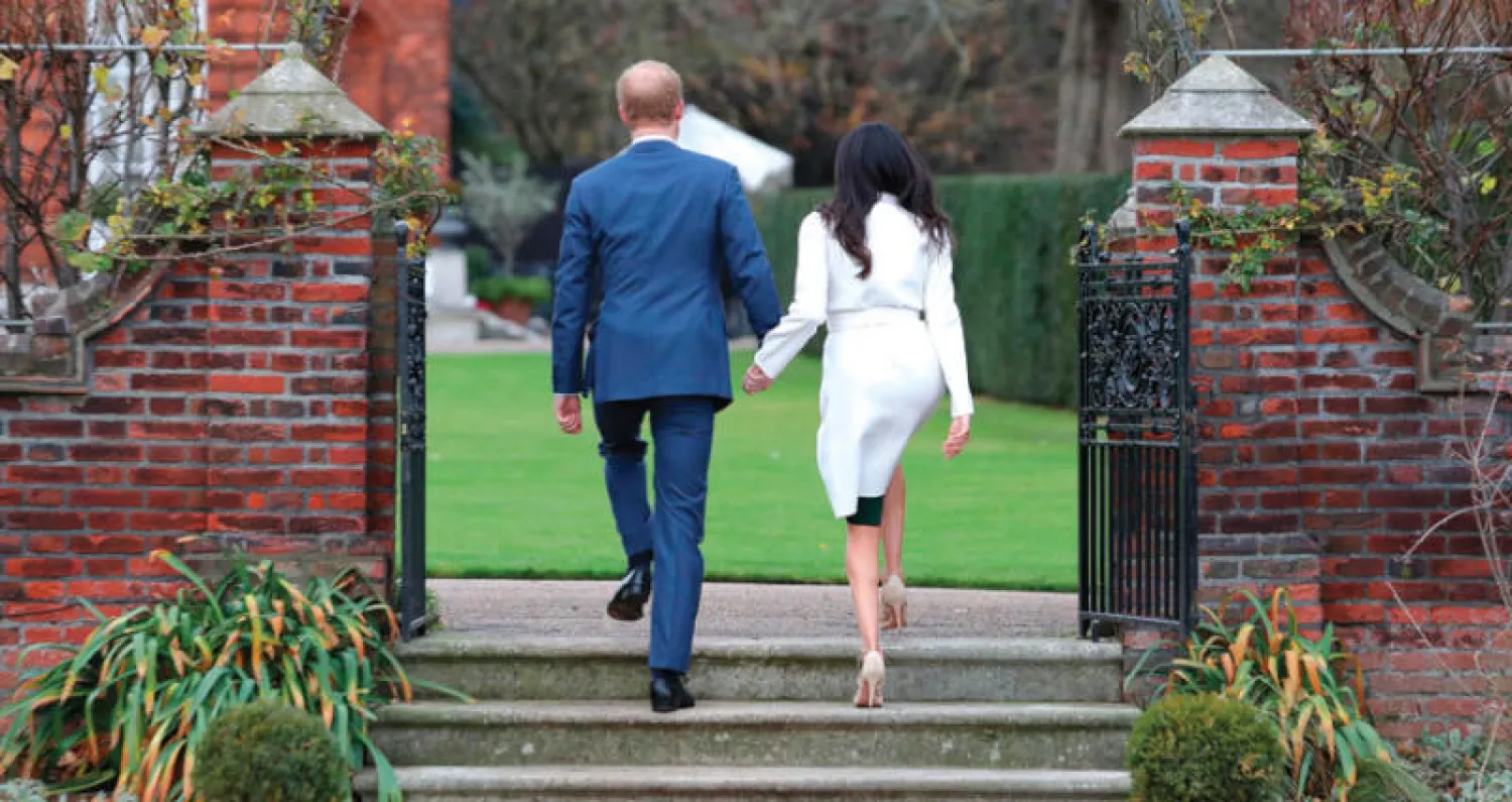 الأمير هاري وخطيبته ميغان ماركل يدخلان في حياة جديدة السبت المقبل (أ.ف.ب)