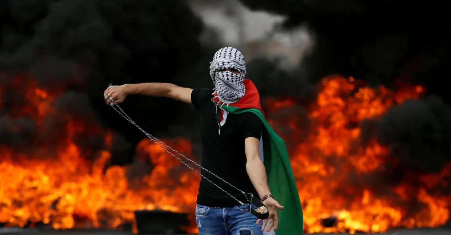 مواجهات على حدود قطاع غزة (رويترز)