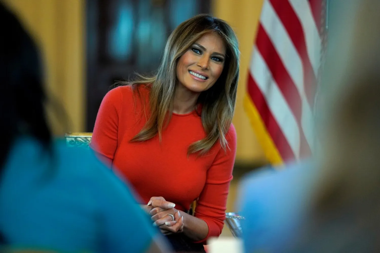 US First Lady Melania Trump. (Reuters)