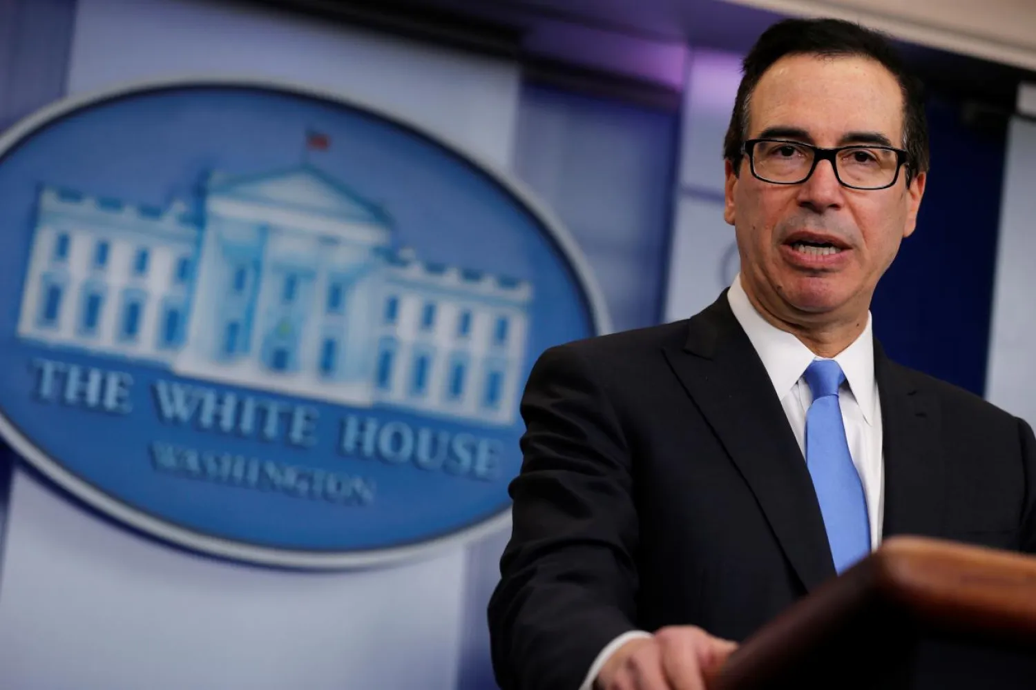 US Treasury Secretary Steven Mnuchin. (Reuters)