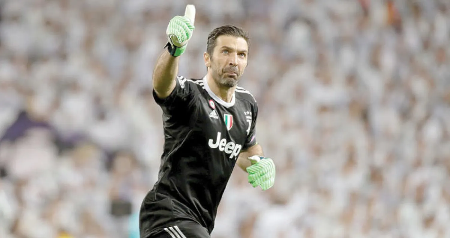 بوفون سيودع يوفنتوس غداً (إ.ب.أ)